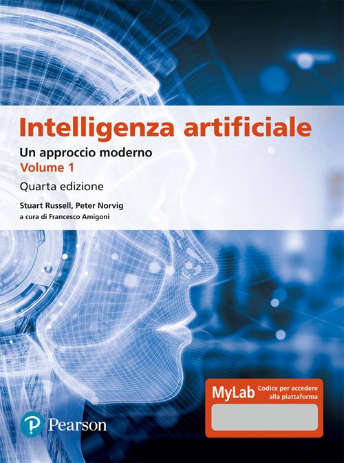 Copertina del libro Intelligenza Artificiale Un approccio moderno